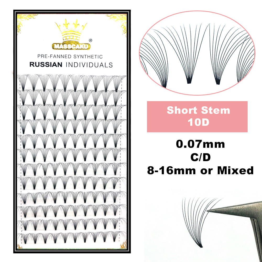 MASSCAKU Premade Russian Volum - Eyelash Extension For Asian Eyes reseña y precio