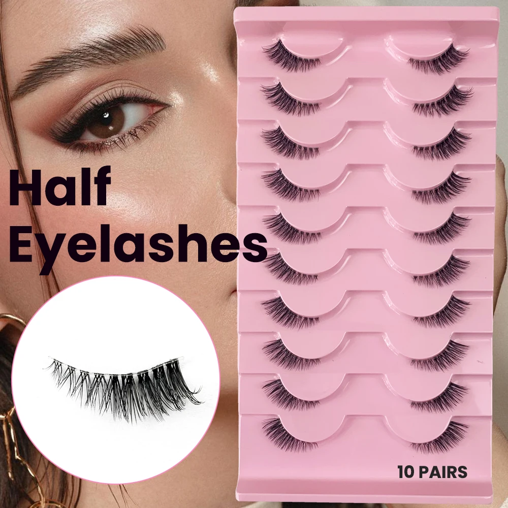 AMSDCN 10 pairs of 3D syntheti - Eyelash Extension Medium reseña y precio
