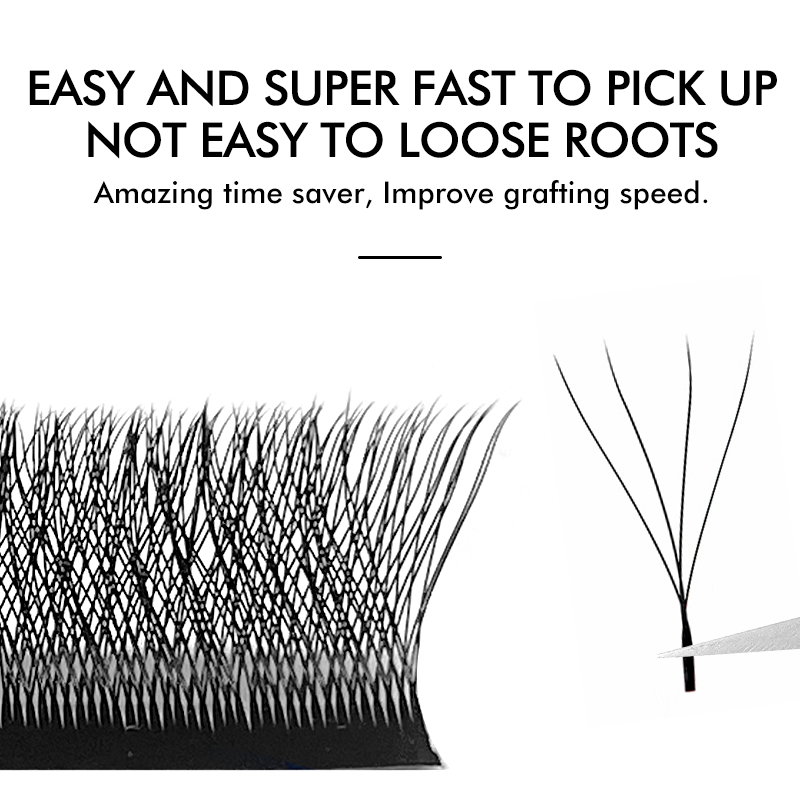 NATUHANA W-Shaped 4D 5D Volume - Eyelash Extension For Asian Eyes reseña y precio