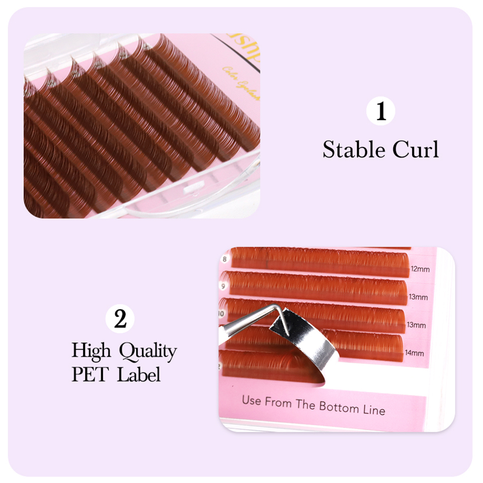 0.05 0.07 Light/Medium/Dark Br - Eyelash Extension Medium reseña y precio