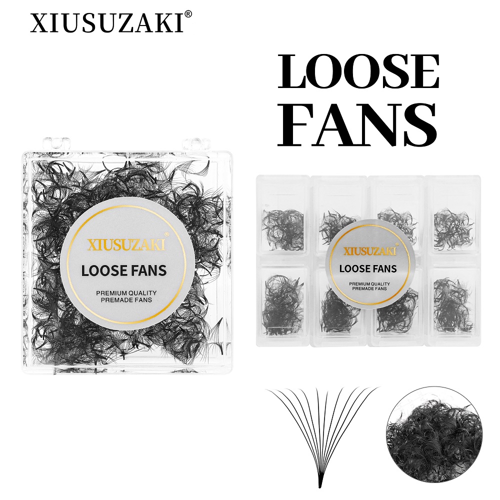 XIUSUZAKI Pointy Base Loose Fa - Eyelash Extension Medium reseña y precio