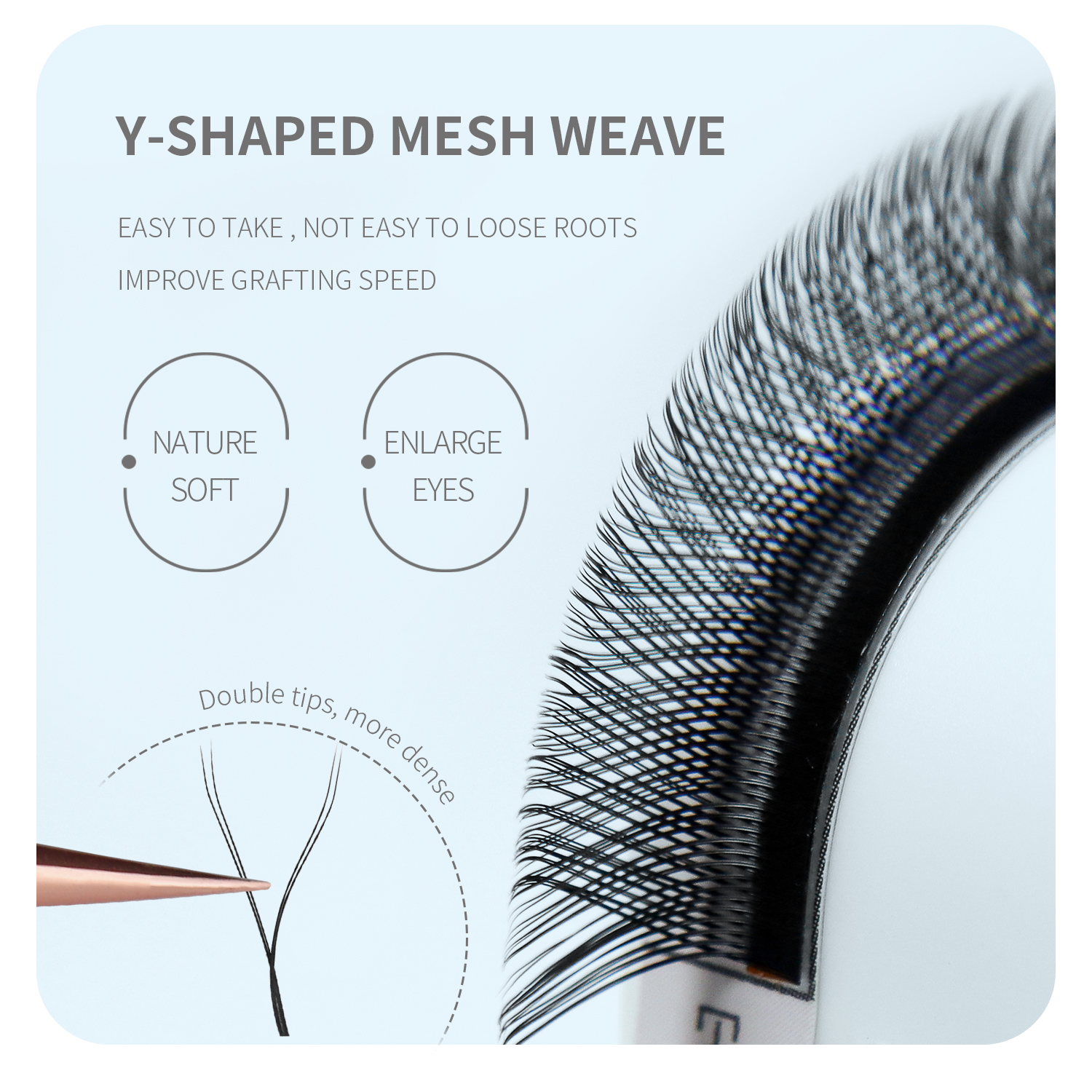 ANNAFRIS Premade Volume Fan YY - Eyelash Extension For Asian Eyes reseña y precio