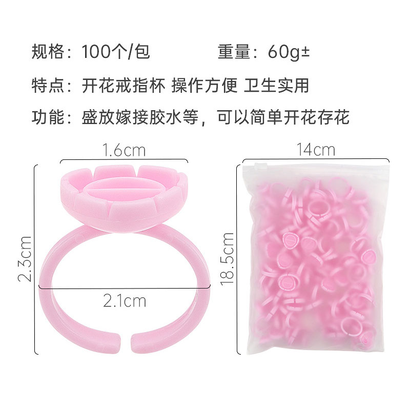 100Pcs Disposable Eyelash Exte - Eyelash Extension Double Lash reseña y precio
