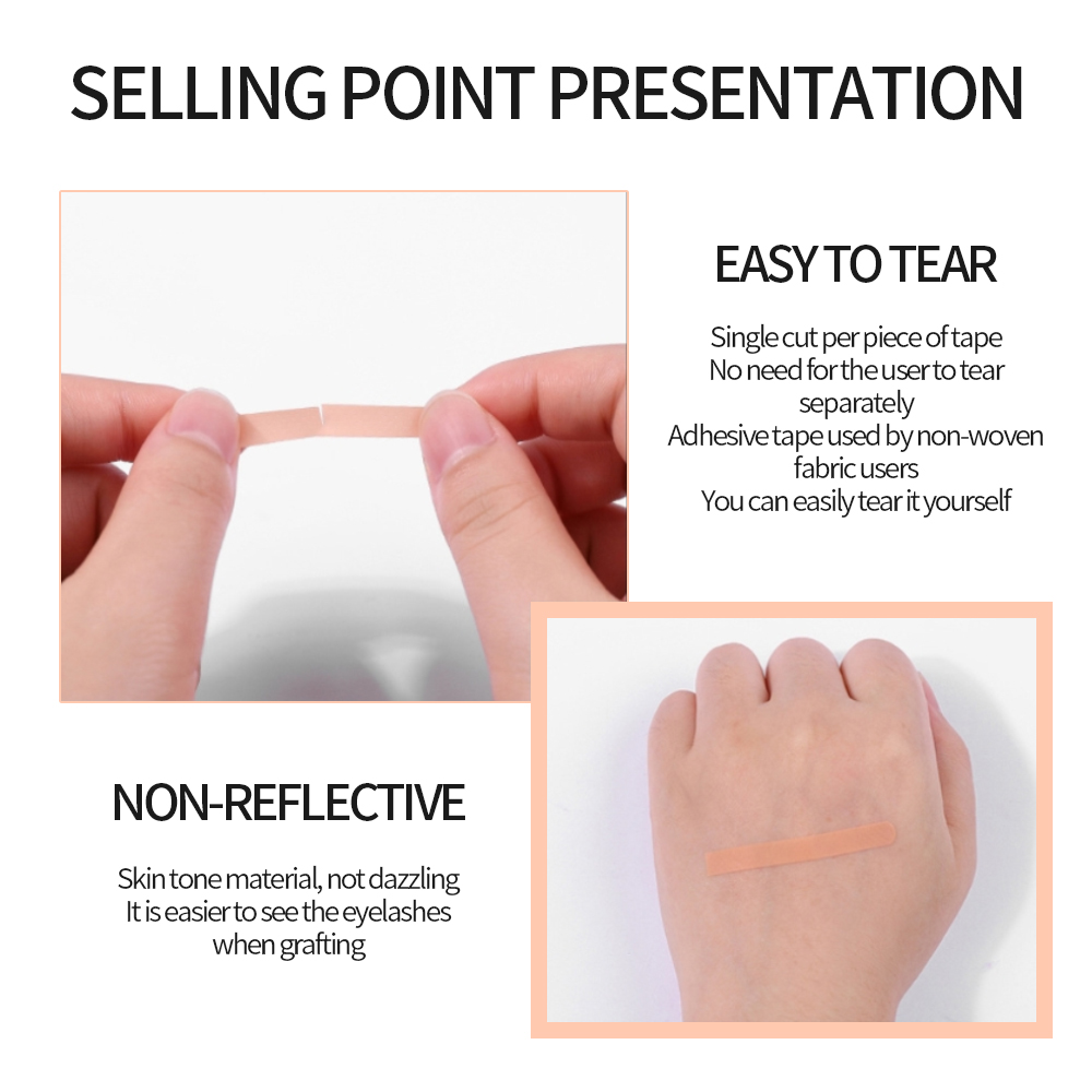 10/20pcs Eyelash Tape Non Wove - Eyelash Extension Double Lash reseña y precio