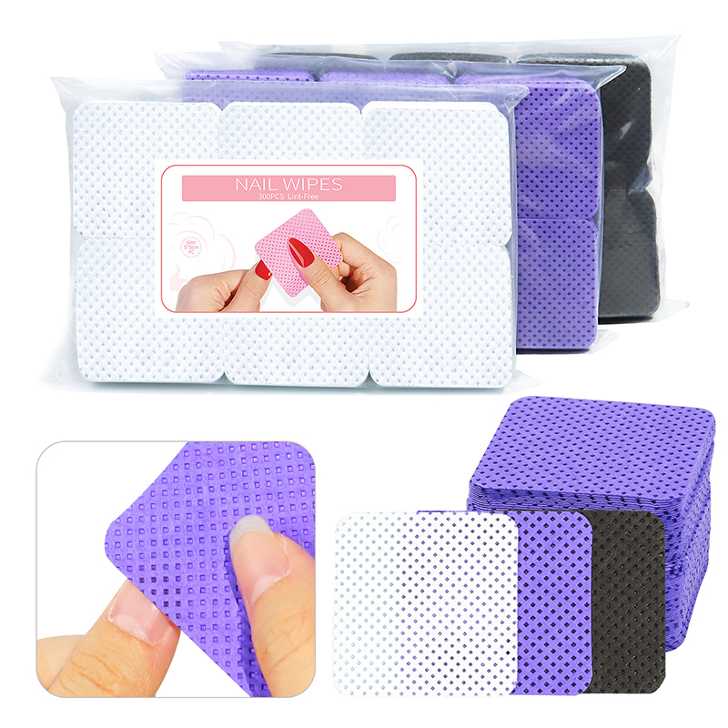 Lint Free Nail Wipes, 300 PCS  - Eyelash Extension Double Lash reseña y precio