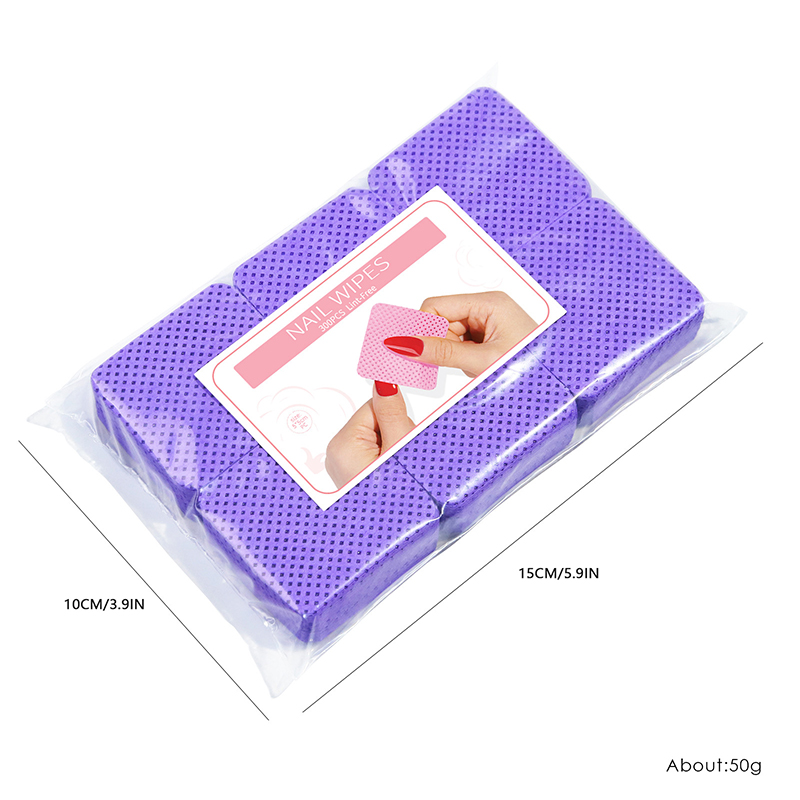 Lint Free Nail Wipes, 300 PCS  - Eyelash Extension Double Lash reseña y precio