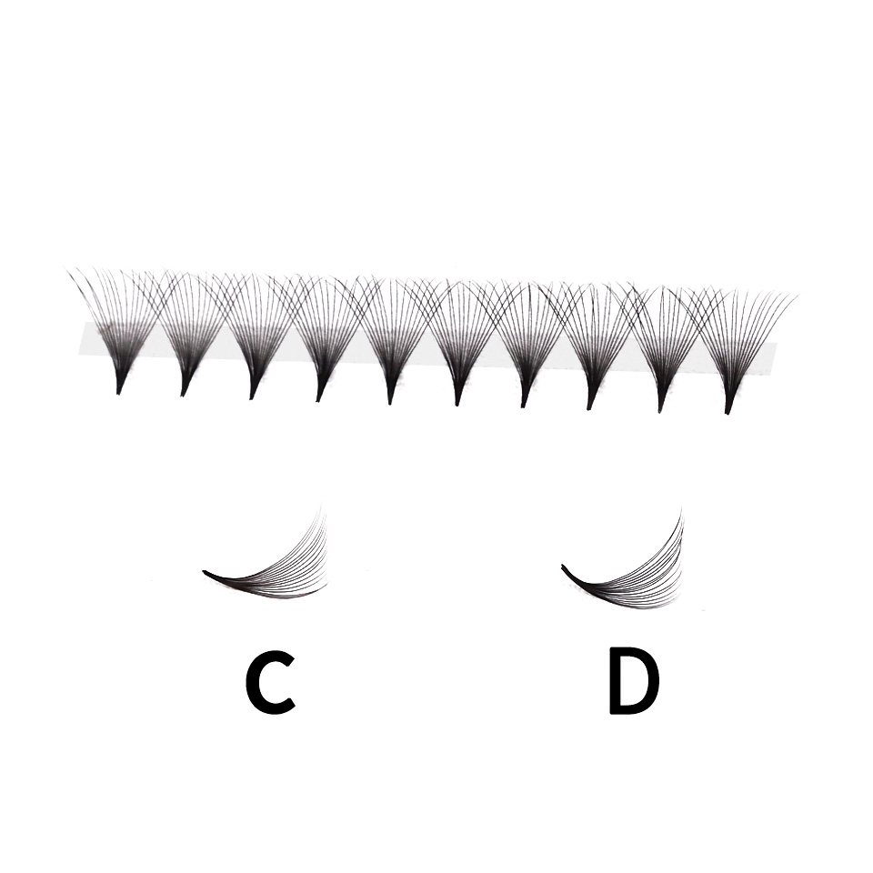 AGUUD 320 Fans Pointy Base Pre - Eyelash Extension Medium reseña y precio