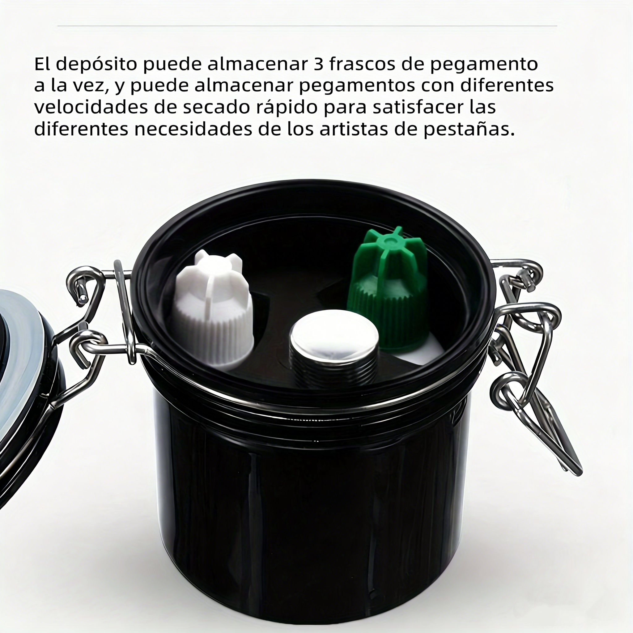 Eyelash Glue Storage Tank Airt - Eyelash Extension Double Lash reseña y precio