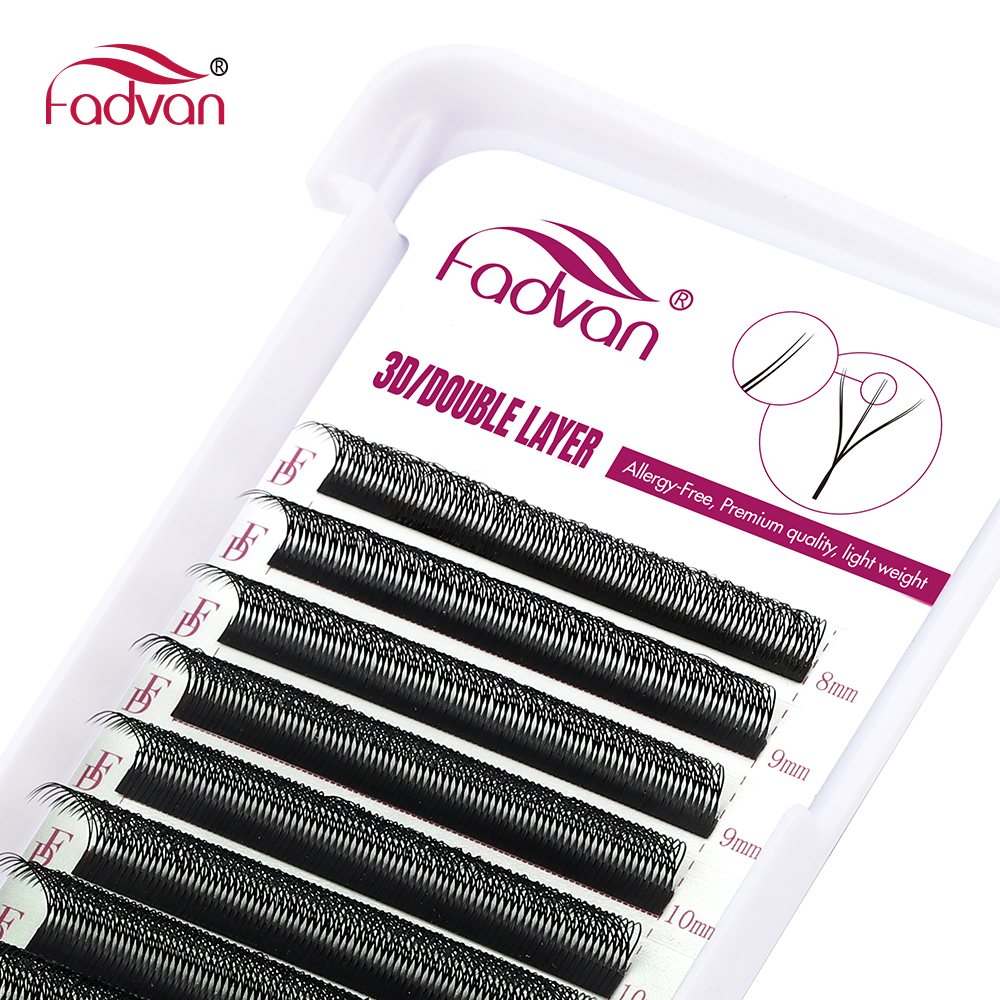 FADVAN 6D-W shaped eyelash ext - Eyelash Extension For Asian Eyes reseña y precio