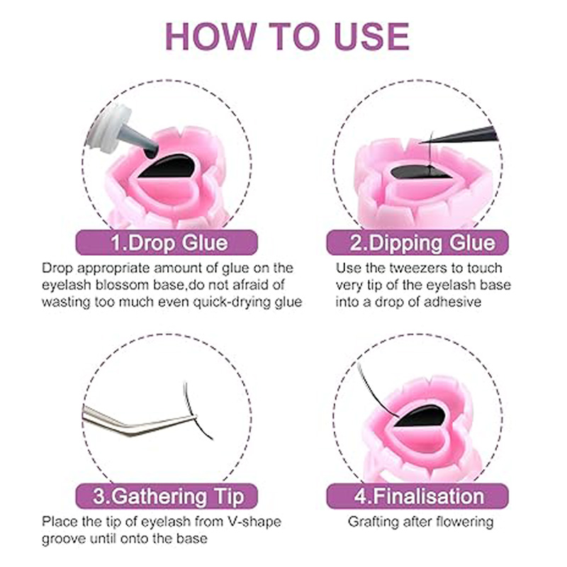 100pcs/bag Disposable Eyelash  - Eyelash Extension Double Lash reseña y precio