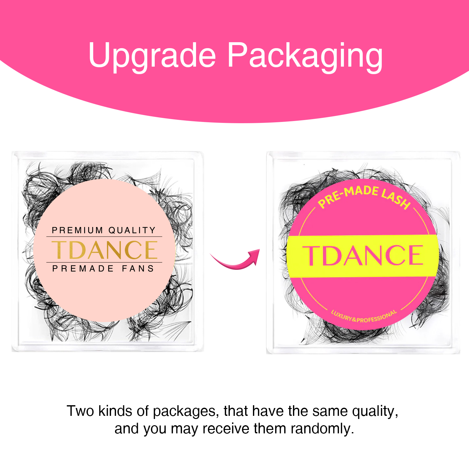 TDANCE 2500Fans Pointy Base Lo - Eyelash Extension Medium reseña y precio
