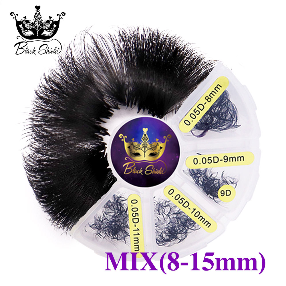 1000 Fans Loose Fan Mixed Leng - Eyelash Extension Medium reseña y precio