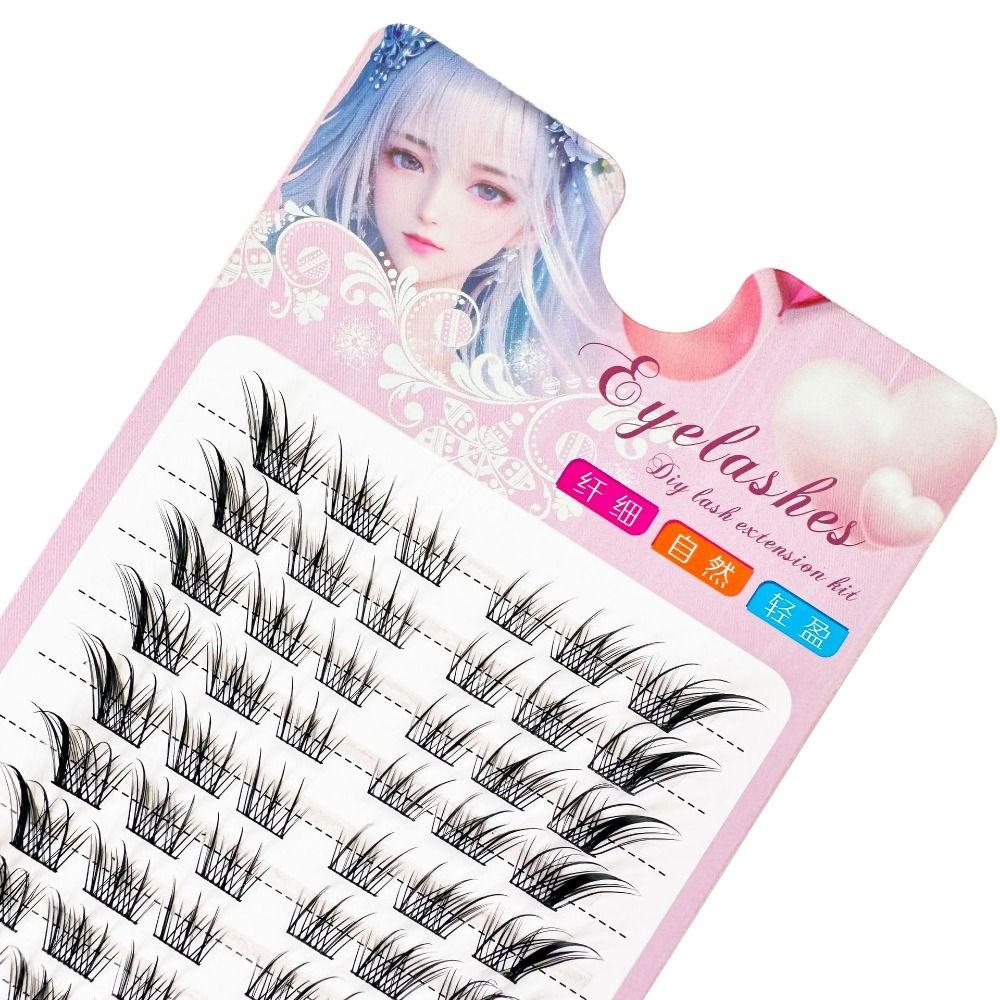 3D Cat Eye Clusters Lashes Nat - Eyelash Extension For Asian Eyes reseña y precio