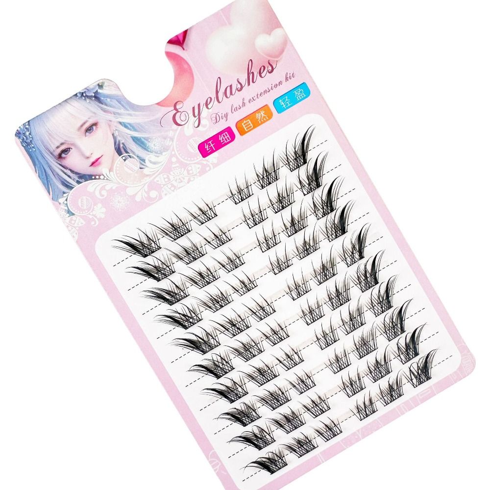 3D Cat Eye Clusters Lashes Nat - Eyelash Extension For Asian Eyes reseña y precio