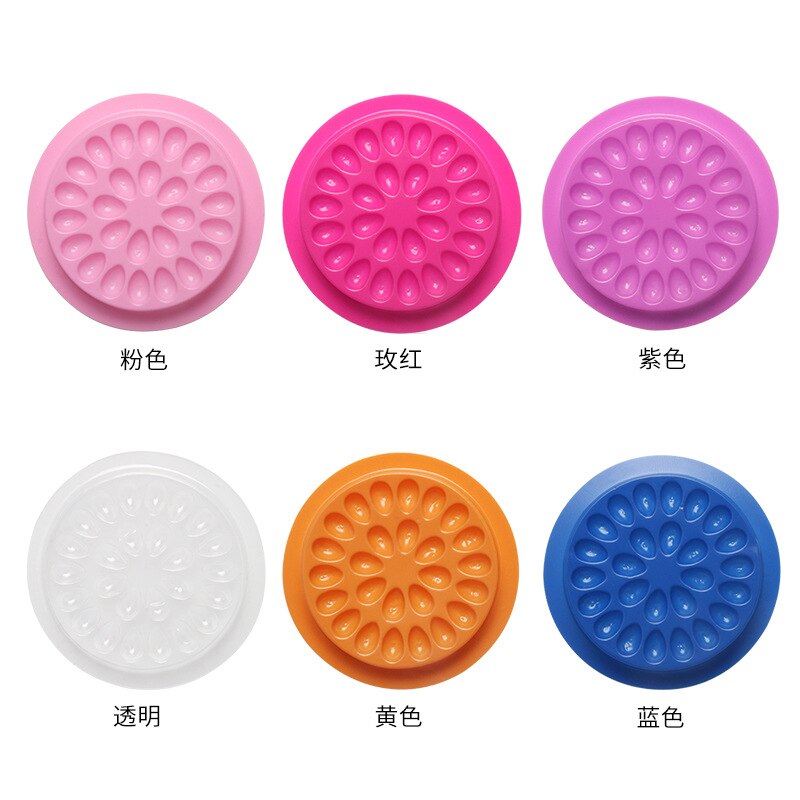 100pcs Eyelash Glue Holder Eye - Eyelash Extension Double Lash reseña y precio