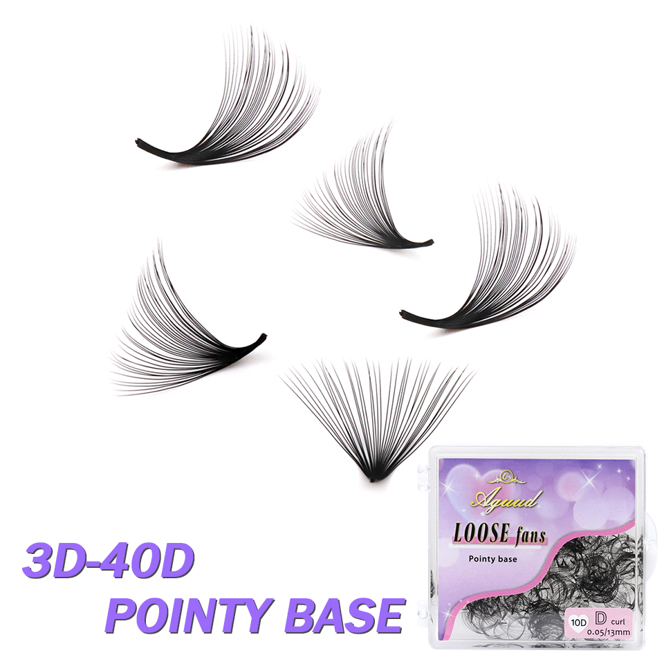 AGUUD 30D 40D Cluster Loose Fa - Eyelash Extension Medium reseña y precio