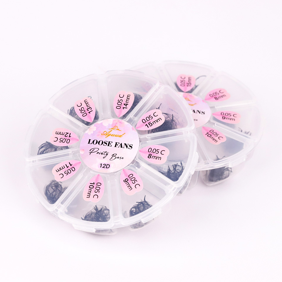AGUUD 30D 40D Cluster Loose Fa - Eyelash Extension Medium reseña y precio