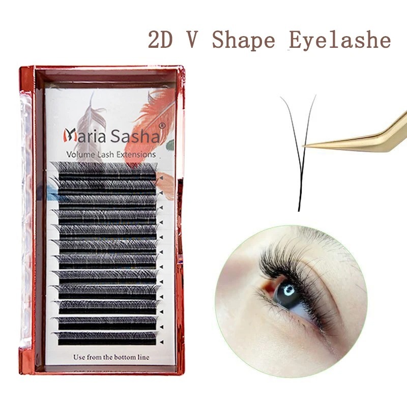 MARIA 2D Y Shape Eyelashes Han - Eyelash Extension For Asian Eyes reseña y precio