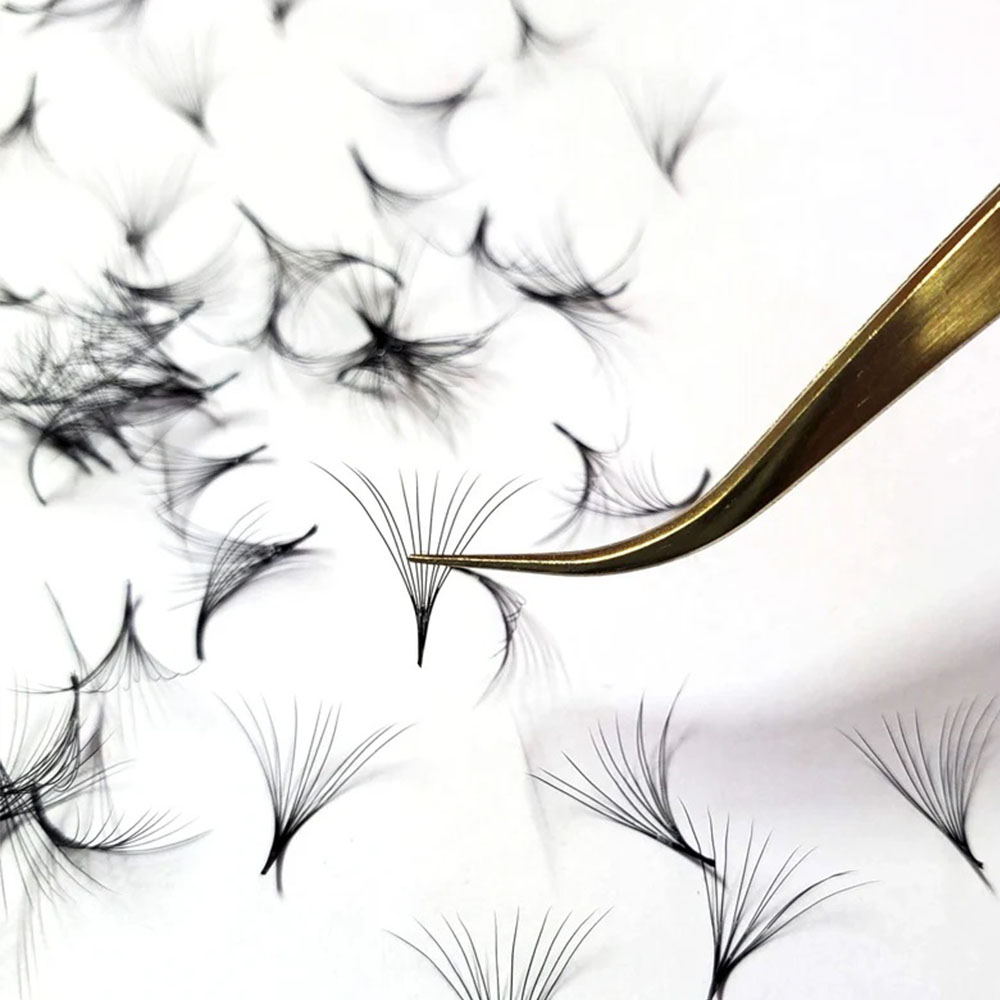 1000 Fans Loose Fan Lashes Eye - Eyelash Extension Medium reseña y precio