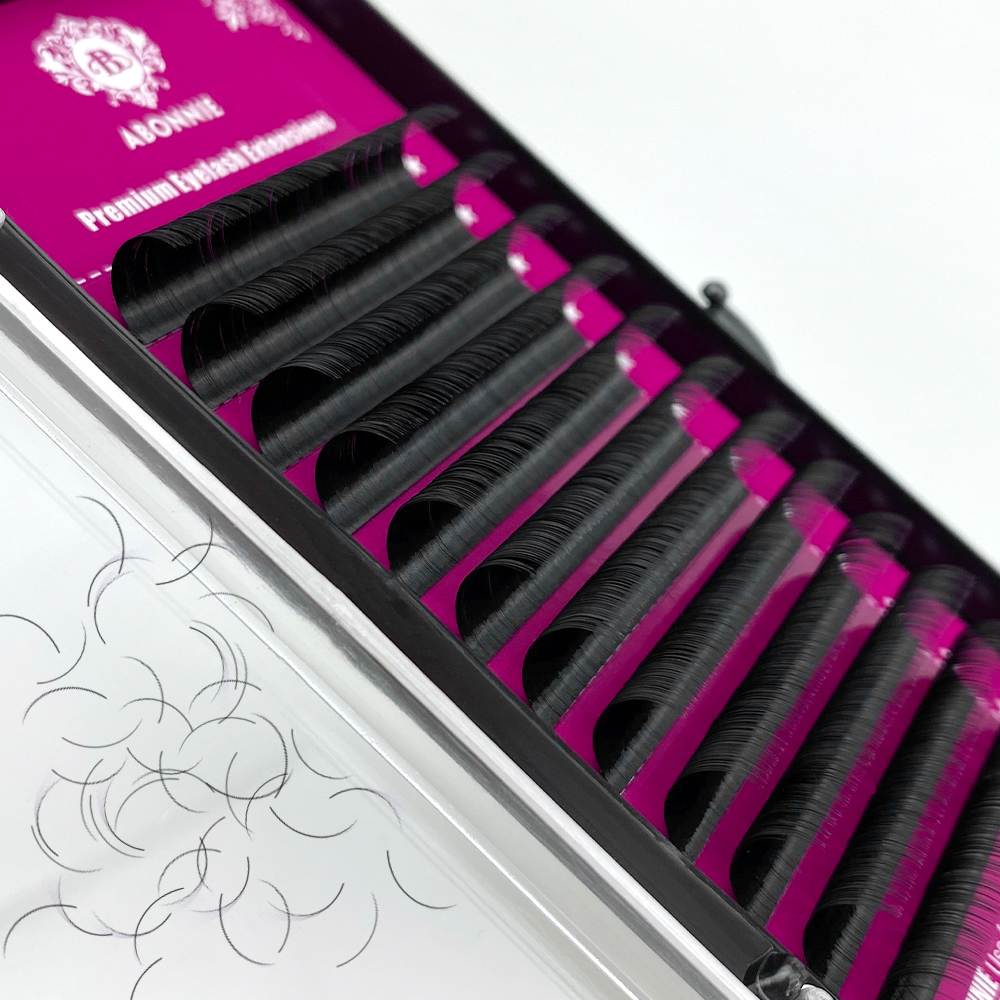 Abonnie 8-17mm Faux Individual - Eyelash Extension For Asian Eyes reseña y precio
