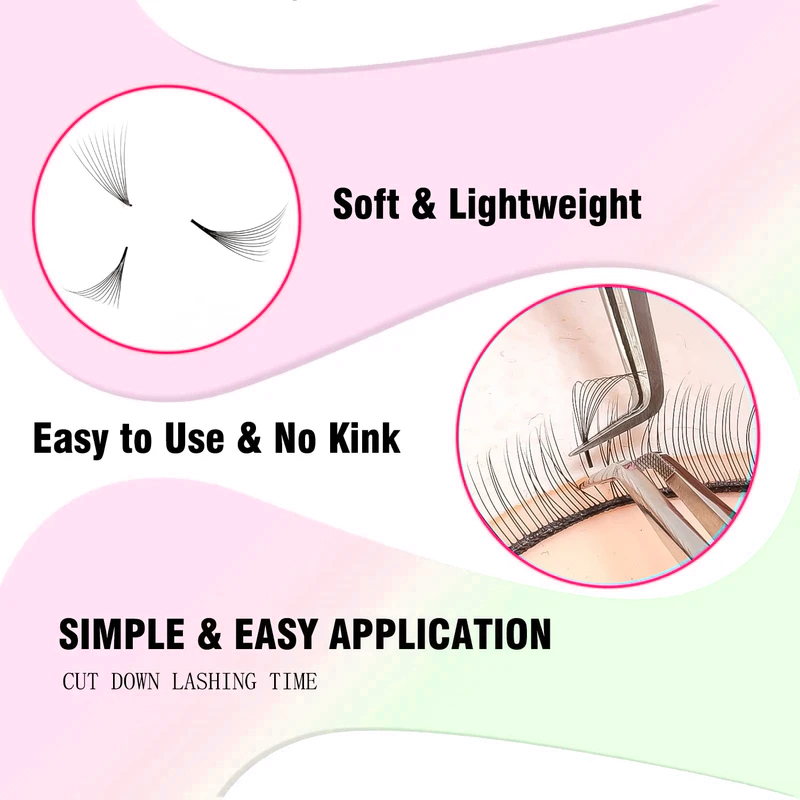 TDANCE 1000 Fans Loose Fan Las - Eyelash Extension Medium reseña y precio